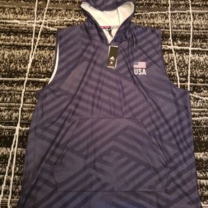 Adidas sleeveless hoodie